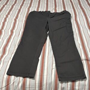 Prana Charcoal Elastic Waist Pants